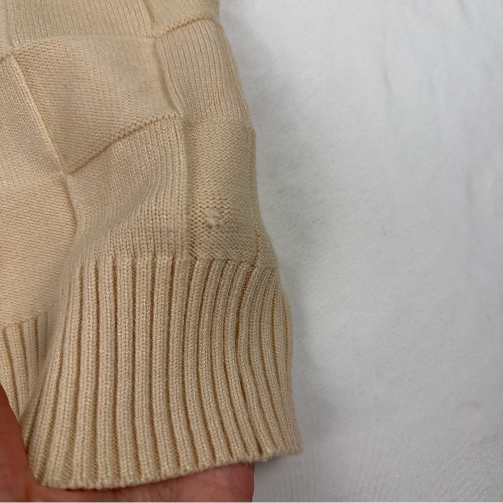 Sage The Label Suddenly I See Sweater Vest Knit Neutral Minimalist Cropped XS - Picture 9 of 12